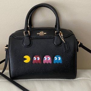 Coach Pac-Man leather Micro Bennet